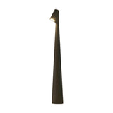 Kabellose Tischlampe mit warmweissem LED-Licht auf einem Tisch