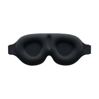 3D Schlafmaske in dunkler Farbe mit geformter Augenpartie
