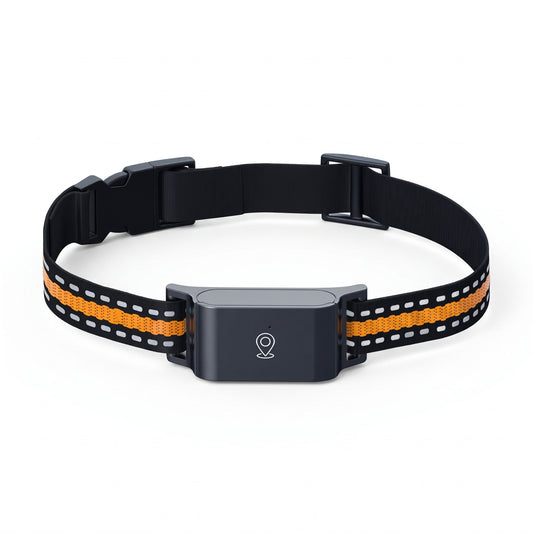 GPS-Tracker mit verstellbarem Halsband für Hunde und Katzen