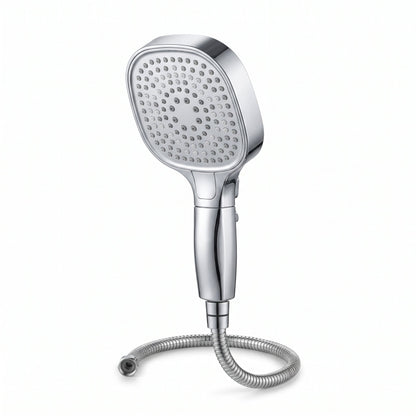 Hochdruck-Duschkopf mit Filter in Silver und Jet Black