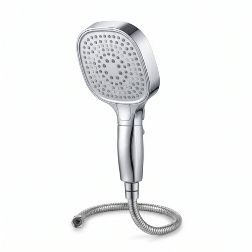 Hochdruck-Duschkopf mit Filter in Silver und Jet Black