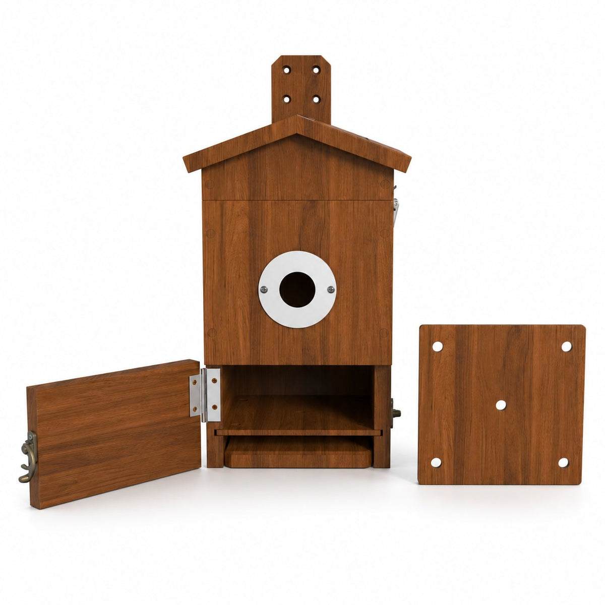 Nistkasten aus Holz mit integrierter HD-Kamera für Garten und Balkon