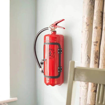 Minibar in Form eines roten Feuerlöschers, 40 cm hoch