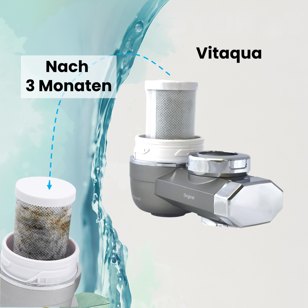 Cervora – 5-Stufen Wasserhahnfilter mit UV-Technologie & Display