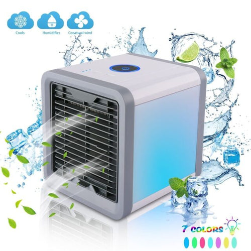 3-in-1 Mobile Klimaanlage – Luftkühler, Luftbefeuchter & Luftreiniger USB