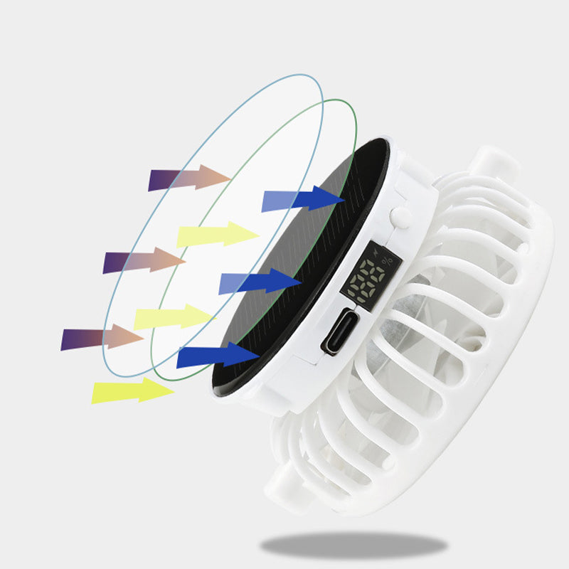 BreezeCap Solar-Kühlkappe – Eingebauter Lüfter, UPF50, bis 16 Std.