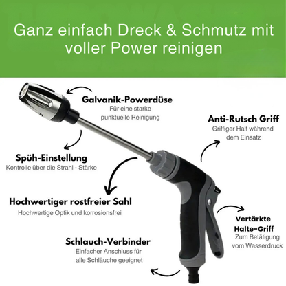 Hochdruckreiniger Aufsatz für Gartenschlauch – Kraftvolle Reinigung Ohne Teure Geräte | Cervora