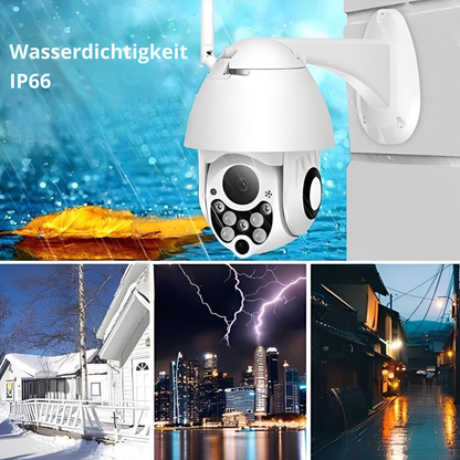 WLAN-Überwachungskamera – kabellos