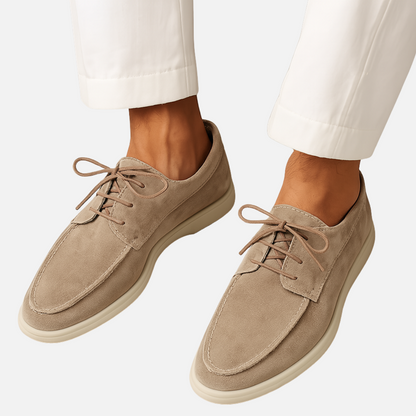 Herren Wildleder Slipper - Wildleder Old Money Schuhe