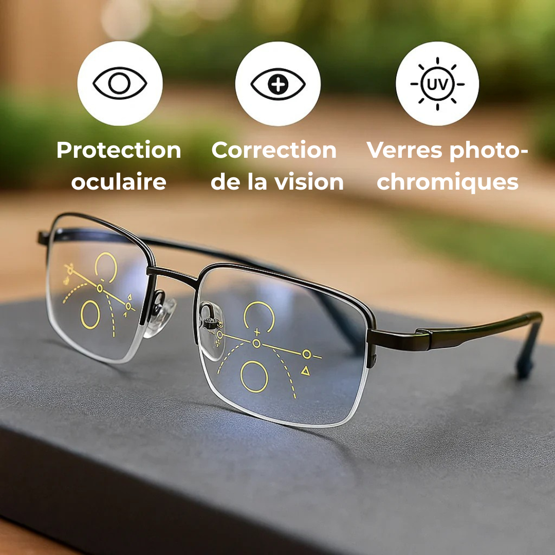 Lunettes Intelligentes Progressives Allemandes | Vision Claire à Toutes les Distances