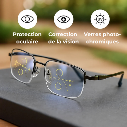 Lunettes Intelligentes Progressives Allemandes | Vision Claire à Toutes les Distances