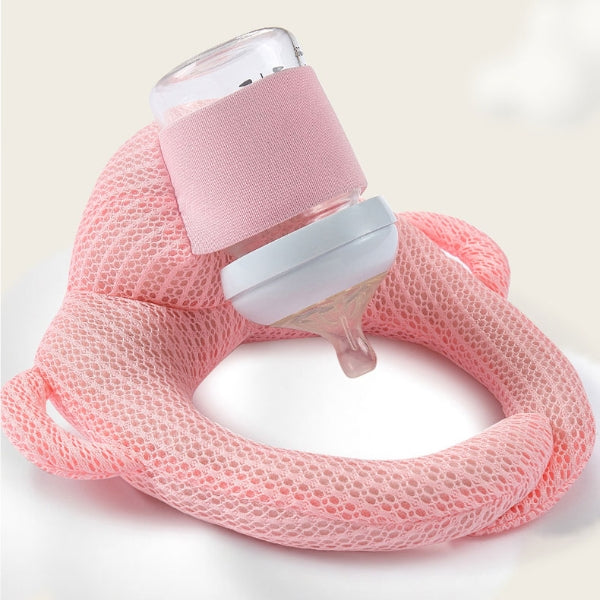Support pour biberon permettant à bébé de manger seul, oreiller mains libres