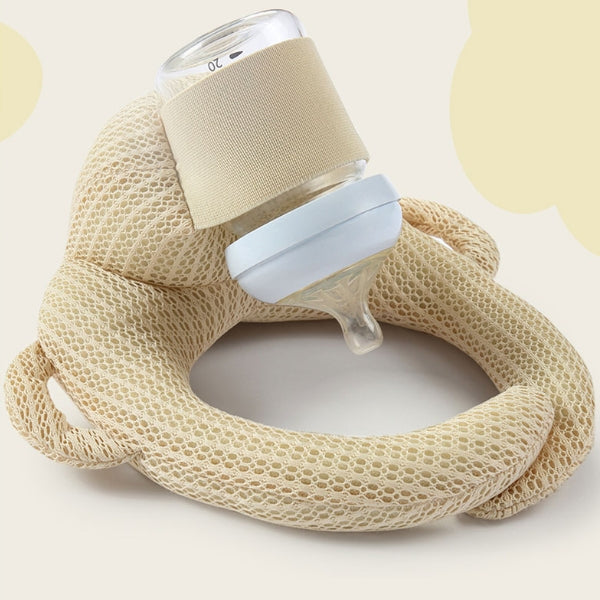 Support pour biberon permettant à bébé de manger seul, oreiller mains libres