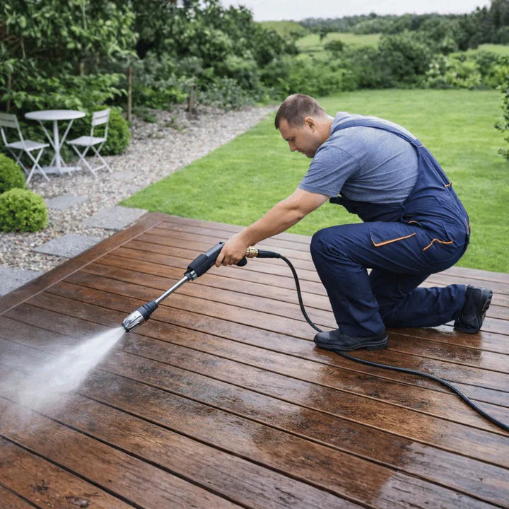 Turbowasher - Power-Hochdruckreiniger für jeden Gartenschlauch