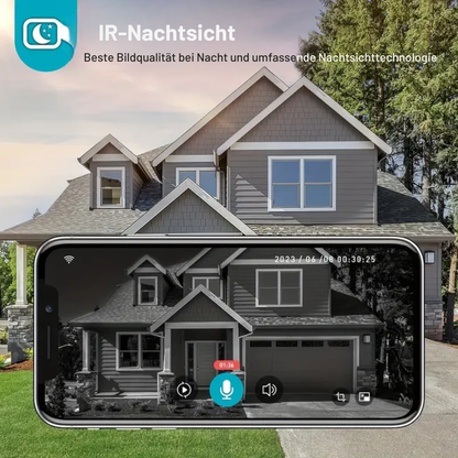 Drahtlose WiFi Video-Türklingel – HD-Überwachung & Zwei-Wege-Kommunikation | Cervora