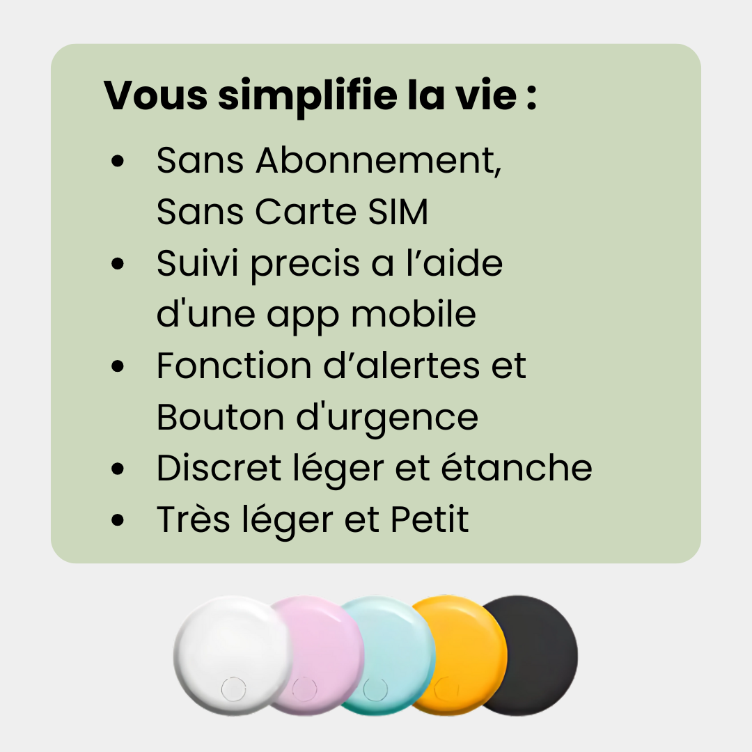 Traceur GPS Senior Narsago™ – Suivi Precis Sans Abonnement - ANDROID / iOS