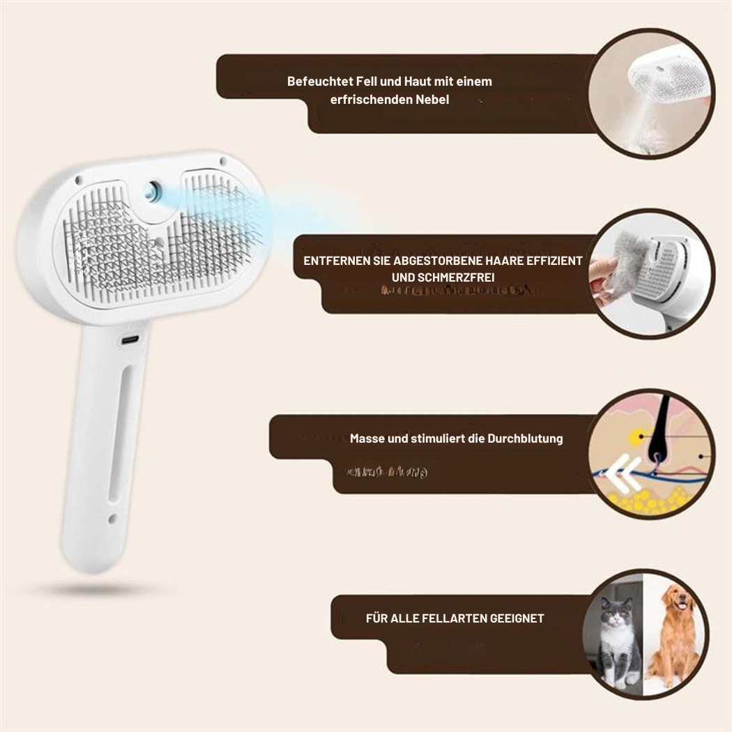 Kardierbürste – Fellpflege für Hunde und Katzen