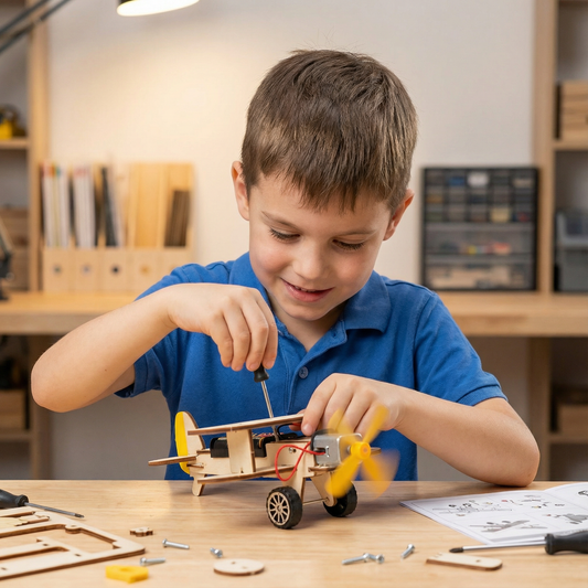 Technik Baukasten Kinder | Wissenschaft Lernspielzeug