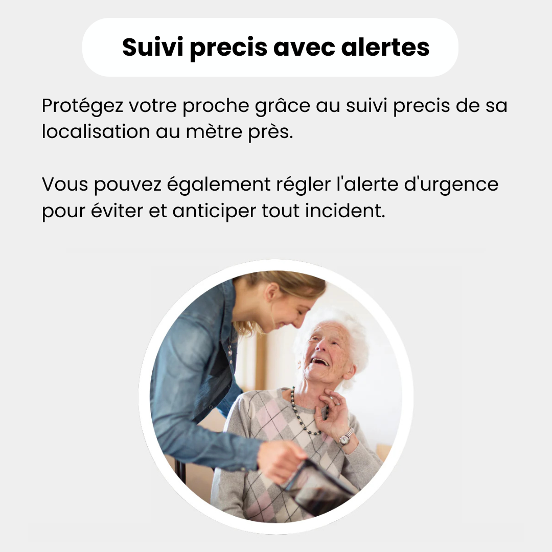 Traceur GPS Senior Narsago™ – Suivi Precis Sans Abonnement - ANDROID / iOS