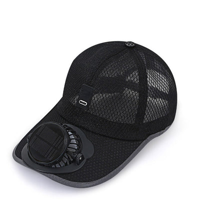 BreezeCap Solar-Kühlkappe – Eingebauter Lüfter, UPF50, bis 16 Std.