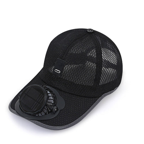 BreezeCap Solar-Kühlkappe – Eingebauter Lüfter, UPF50, bis 16 Std.