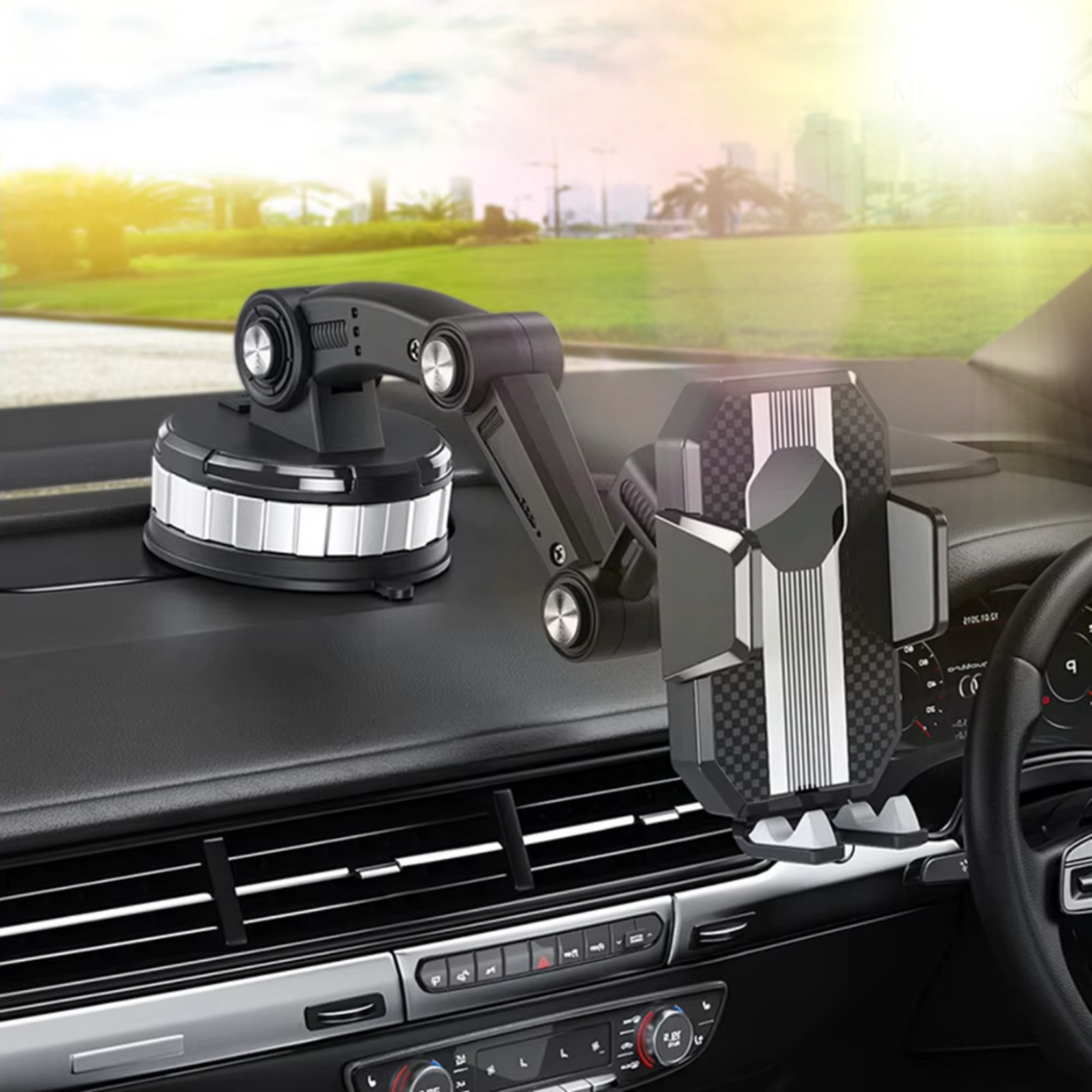 Auto-Handyhalterung mit Saugnapf – Sicherer Halt & 360° Flexibilität | Cervora