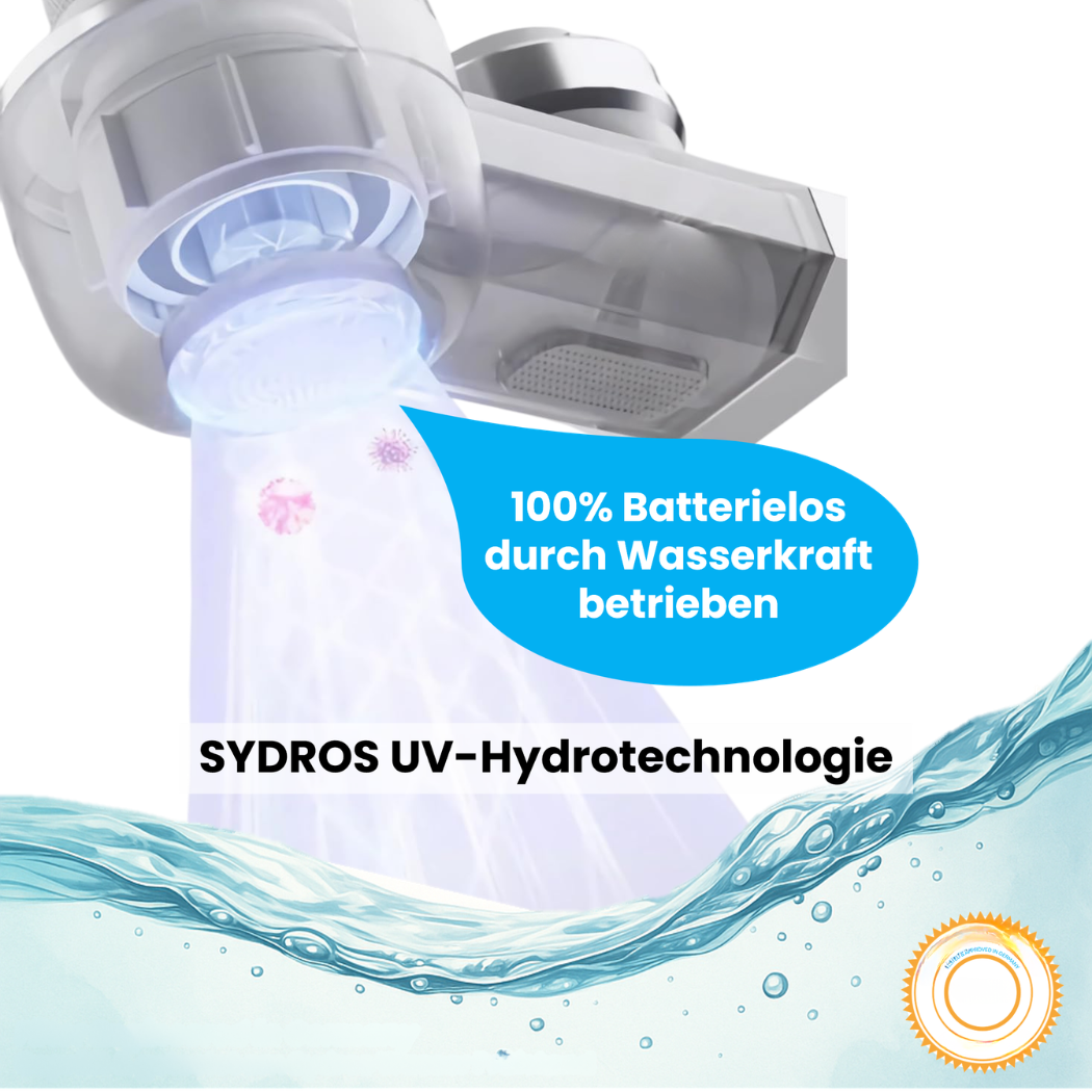 Cervora – 5-Stufen Wasserhahnfilter mit UV-Technologie & Display