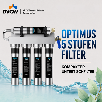 Cervora – 5er Ersatzfilter-Set für das 5-Stufen-Wasserfiltersystem