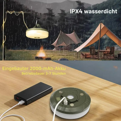 Lampe de camping avec guirlande lumineuse RGB de 10 m – ambiance et sécurité garanties pour toutes vos excursions