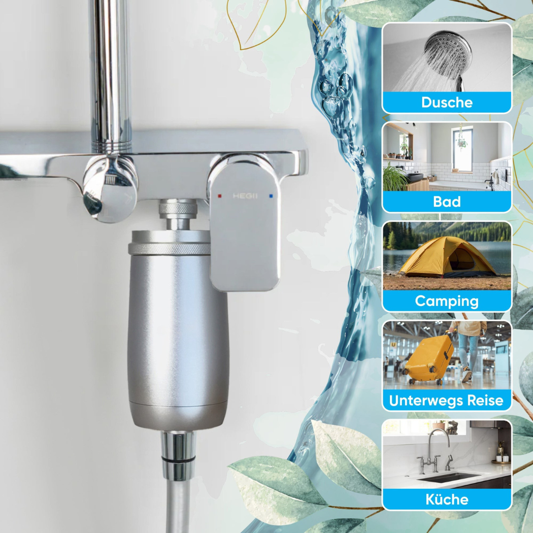 Cervora – 5-Stufen Universal-Wasserfilter aus Edelstahl