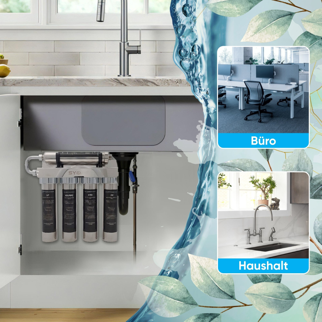 Cervora – 5er Ersatzfilter-Set für das 5-Stufen-Wasserfiltersystem