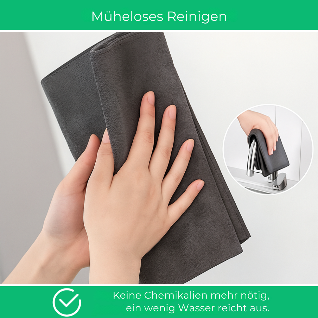 Ultra-saugfähiges Mikrofasertuch | Anti-Flecken und Anti-Kalk