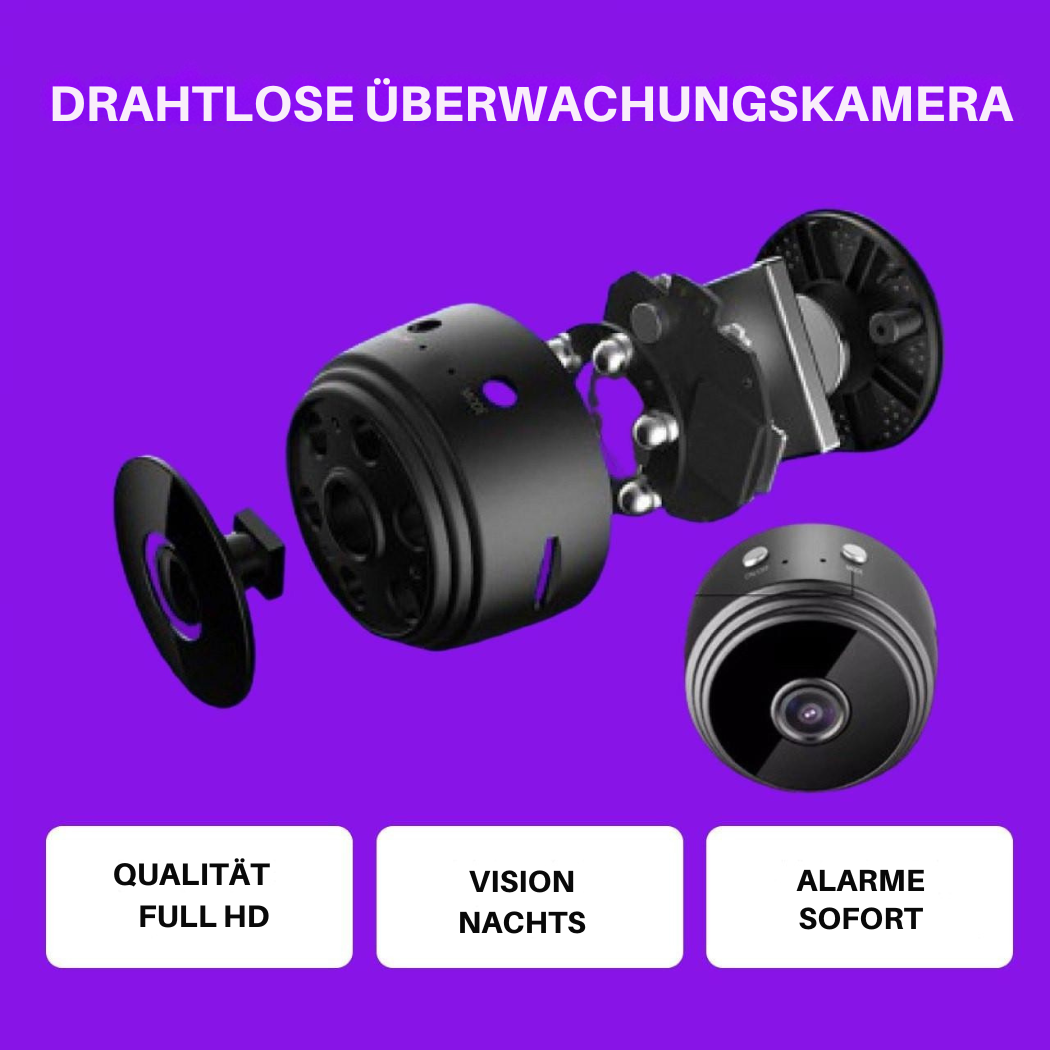 Mini-Überwachungskamera ohne Kabel