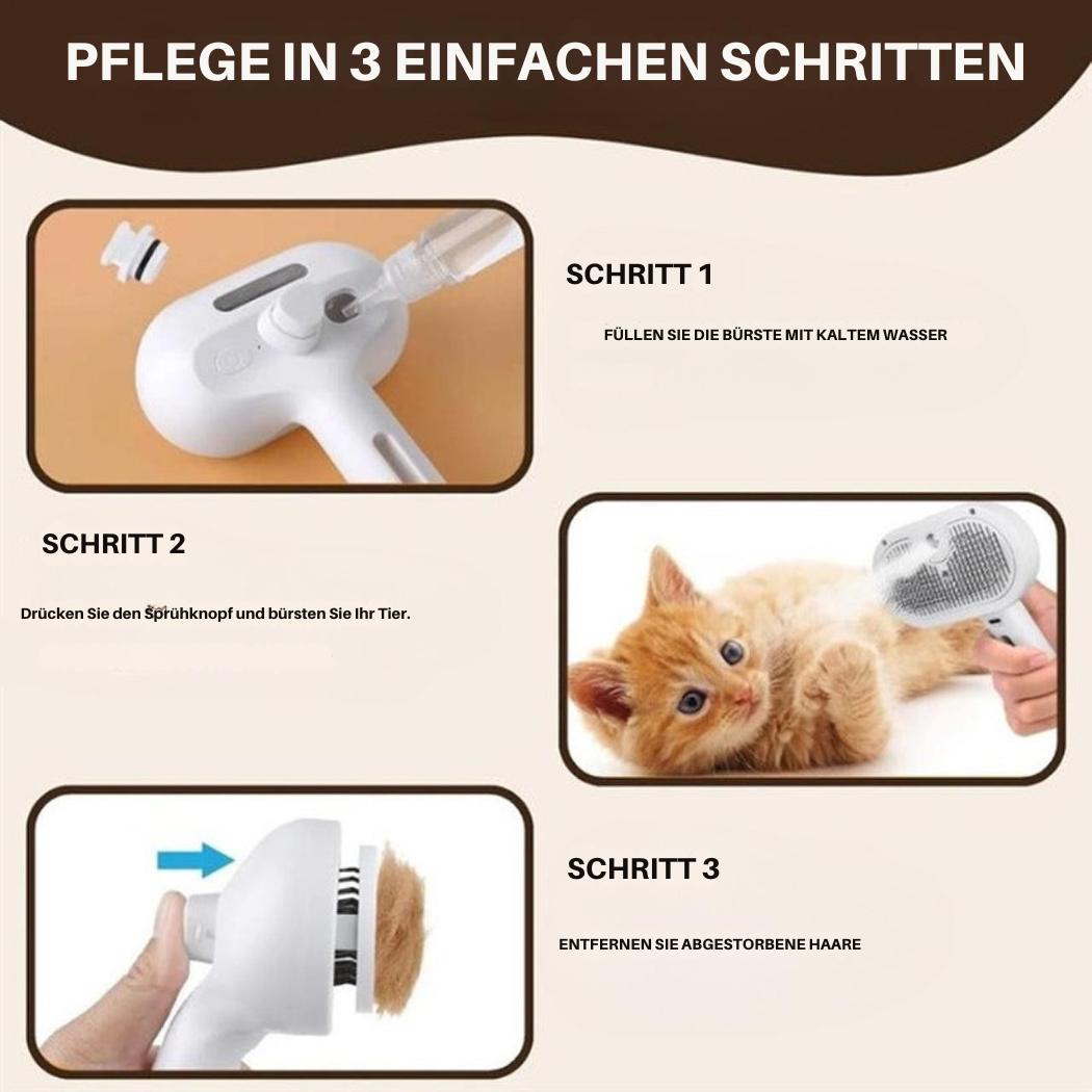 Kardierbürste – Fellpflege für Hunde und Katzen