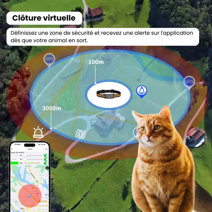 Collier GPS Sans Abonnement Narsago™ – Suivi Précis, Portée Illimitée