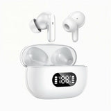 True Wireless In-Ear Kopfhörer / Bluetooth 5.3 / 55h Akkulaufzeit / IPX5 wasserfest / LED-Display / Für Sport, Gaming & Alltag