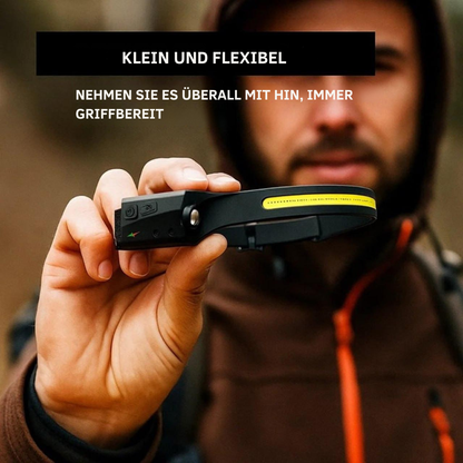 Wiederaufladbare LED-Stirnlampe