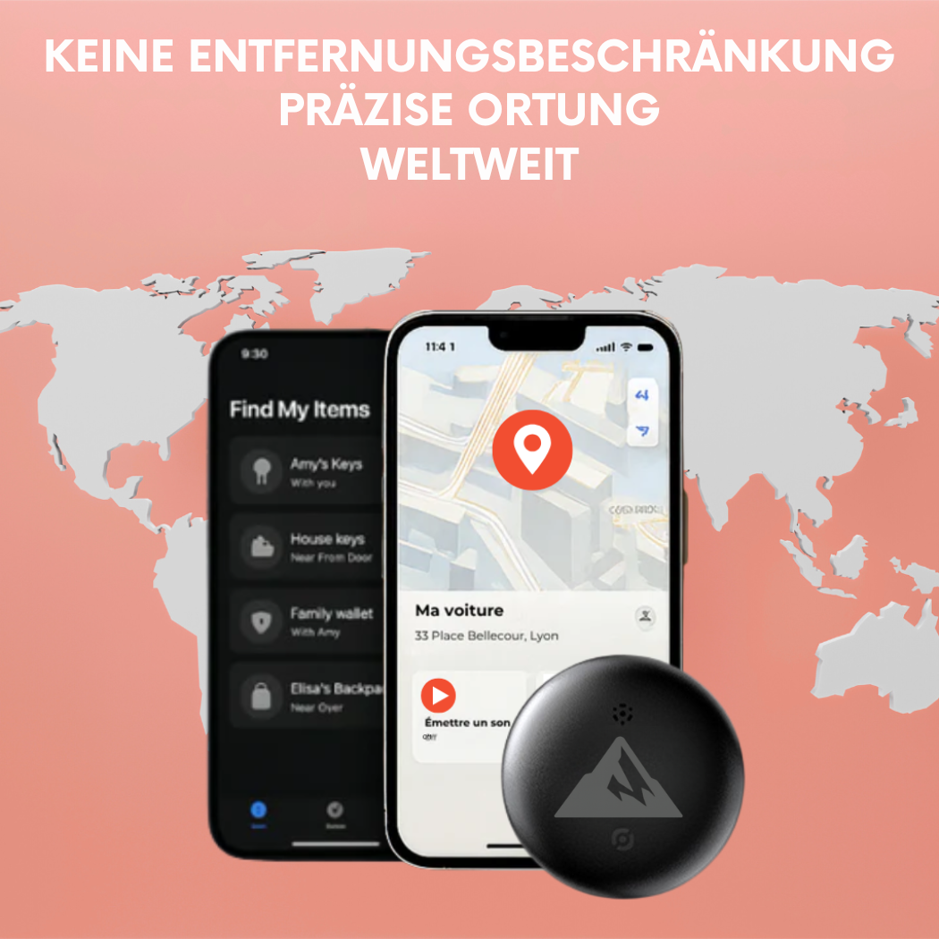 GPS-Tracker für Kinder ohne Abonnement – kompatibel mit Android & iOS
