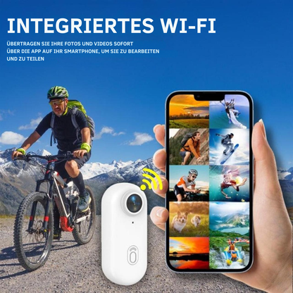 Wasserdichte 4K-Sportkamera – Vielseitige Action-Kamera