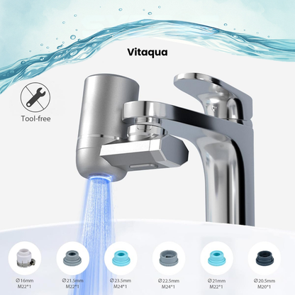 Cervora – 5-Stufen Wasserhahnfilter mit UV-Technologie & Display