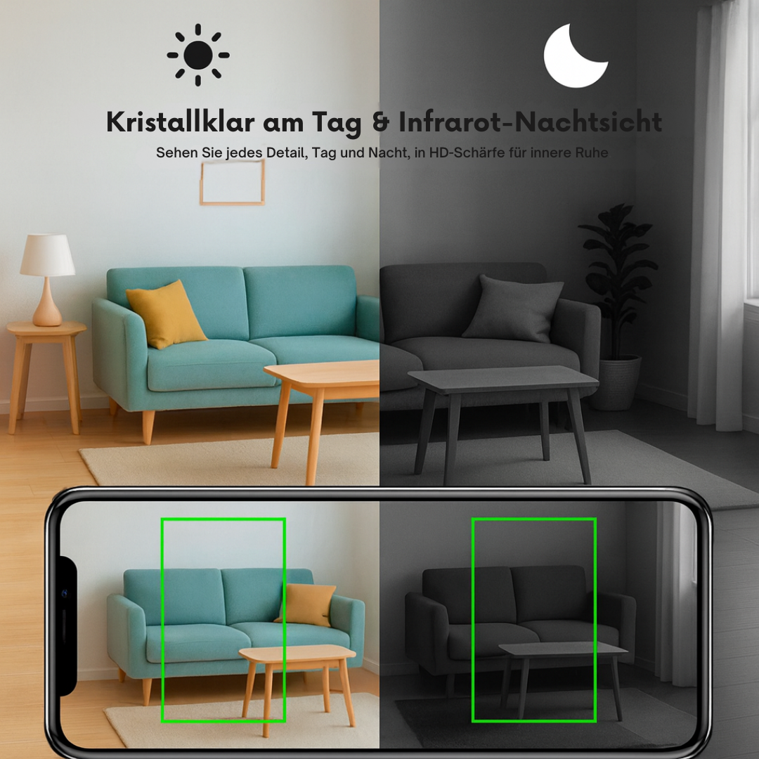 Mini-Kamera mit WLAN und Nachtsicht – inklusive 32-GB-Datenkarte