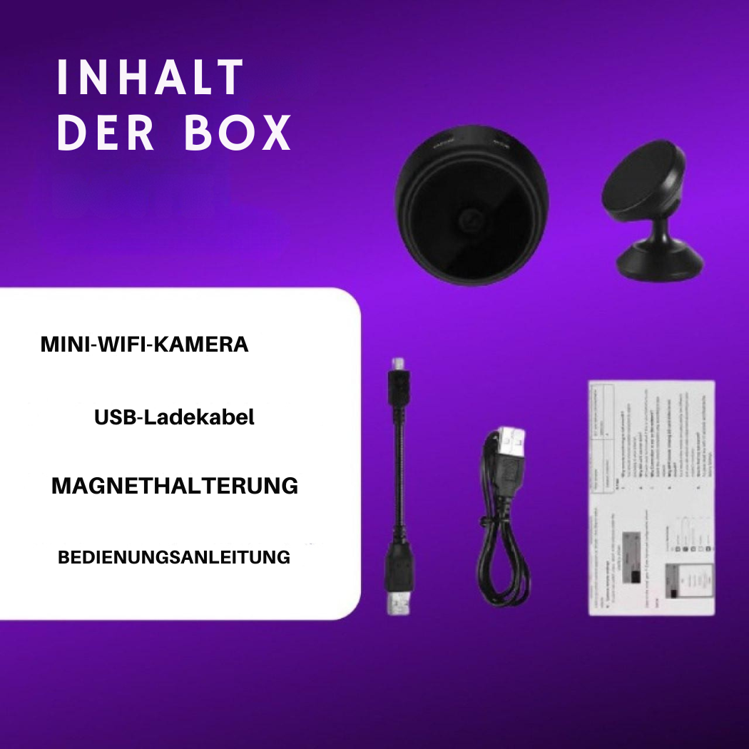 Mini-Überwachungskamera ohne Kabel