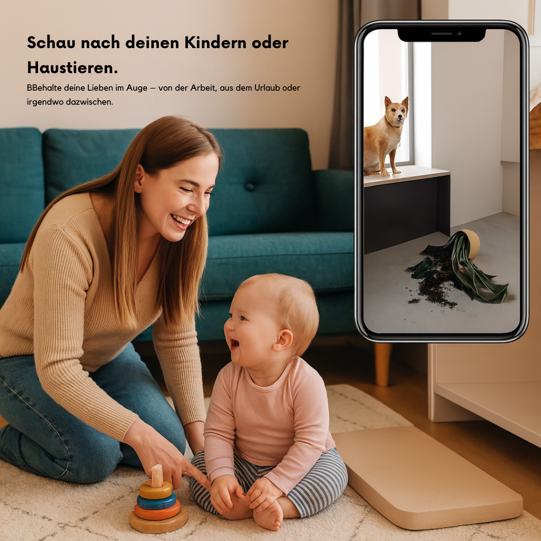 Mini-Kamera mit WLAN und Nachtsicht – inklusive 32-GB-Datenkarte