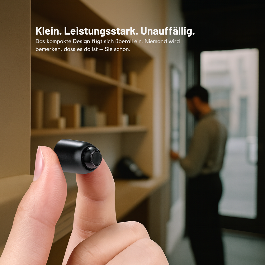 Mini-Kamera mit WLAN und Nachtsicht – inklusive 32-GB-Datenkarte