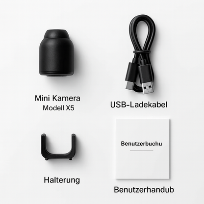 Mini Kamera mit WLAN & Nachtsicht – inklusive 32 GB Speicherkarte