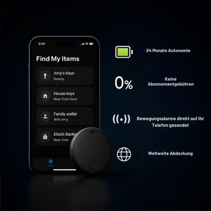 GPS-Tracker für Autos ohne Abonnement, kompatibel mit Android und iOS