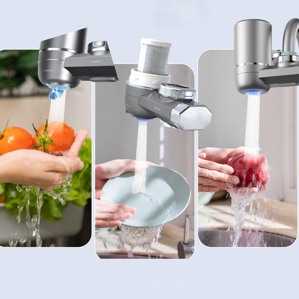 Cervora – 5-Stufen Wasserhahnfilter mit UV-Technologie & Display