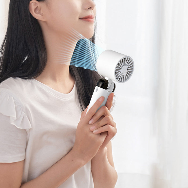 Tragbarer Handventilator – Kälteplatte 10°C, 3600 mAh, 3-in-1