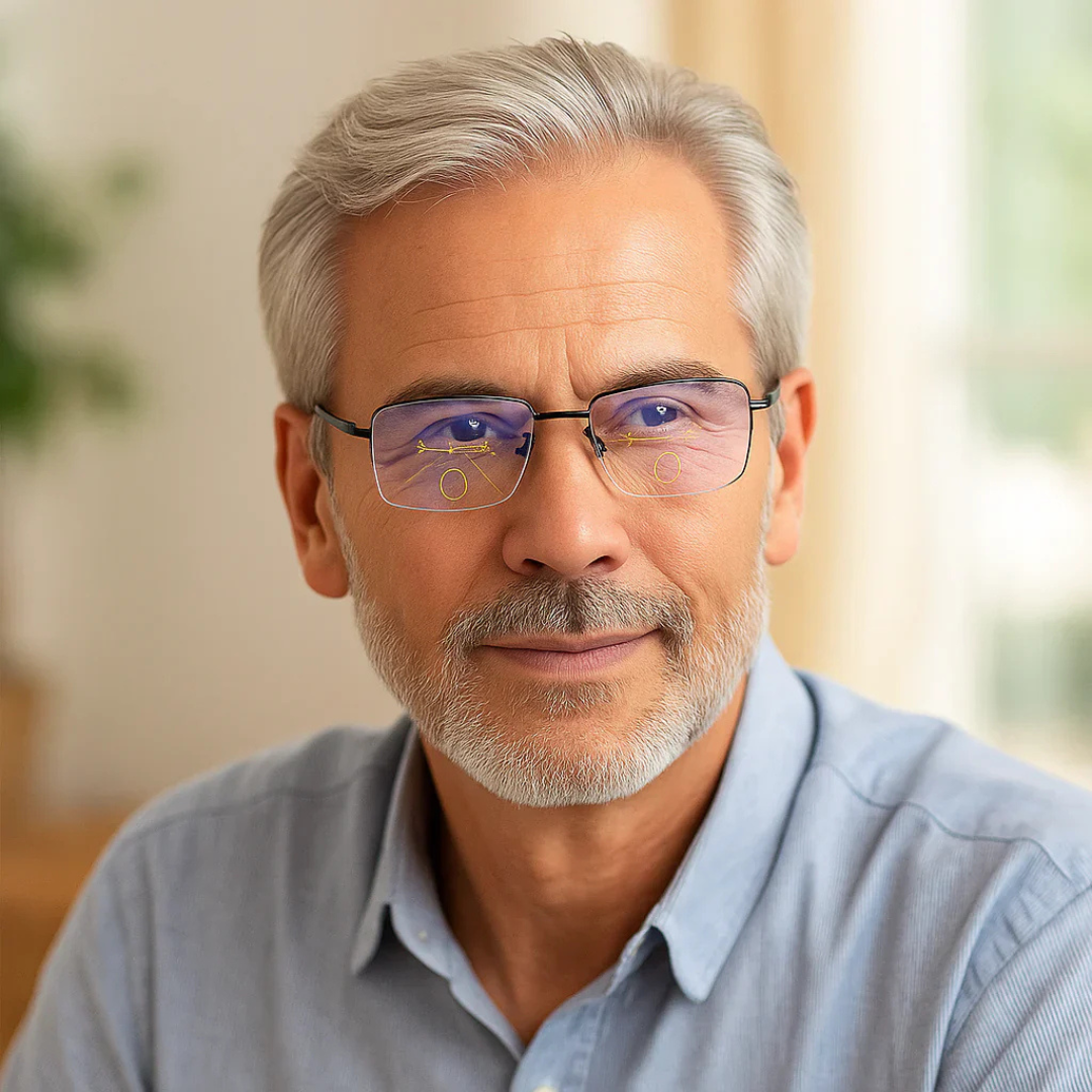 Lunettes Intelligentes Progressives Allemandes | Vision Claire à Toutes les Distances