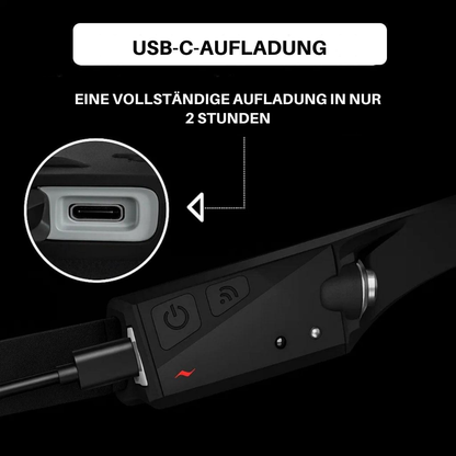 Wiederaufladbare LED-Stirnlampe